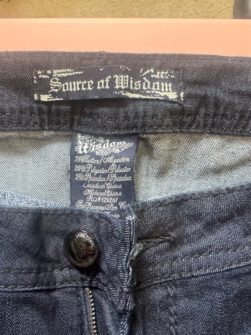 Torrid Source of Wisdom Dark Denim Jeans Size 22 NEW